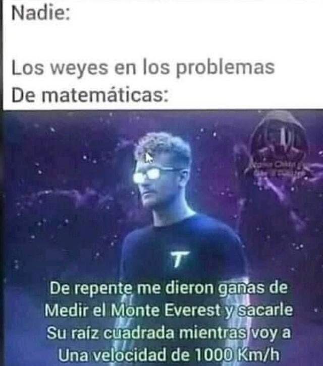 memes de problemas de matematicas