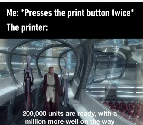 Thanks, I need to be buried in paper - meme
