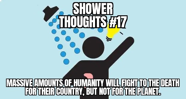 Shower thoughts #17 - meme