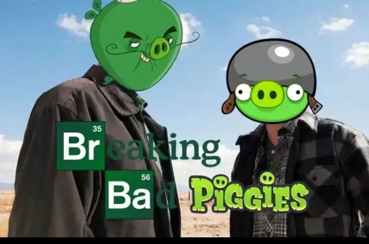 Breaking Bad Piggies - meme