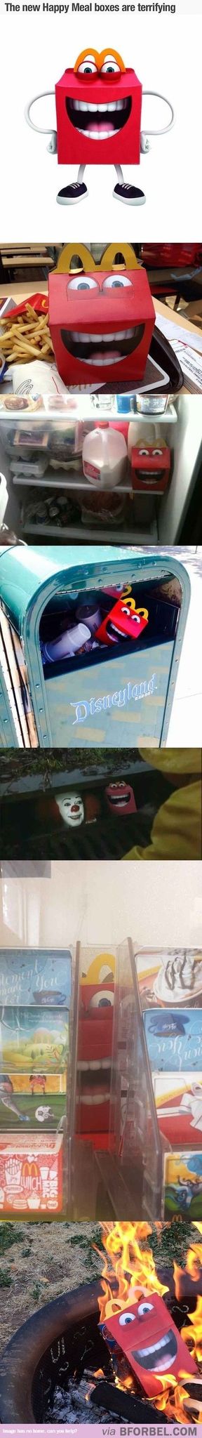 lo creepy que puede ser happy - meme