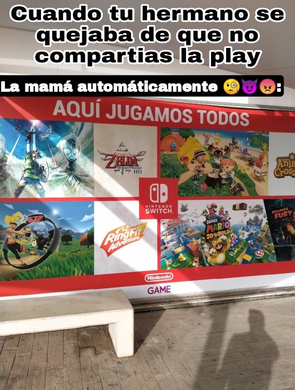 Dura la vida del gamer - meme