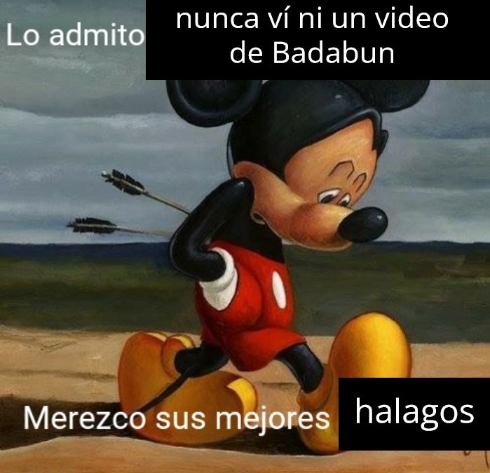 Merezco sus halagos - meme