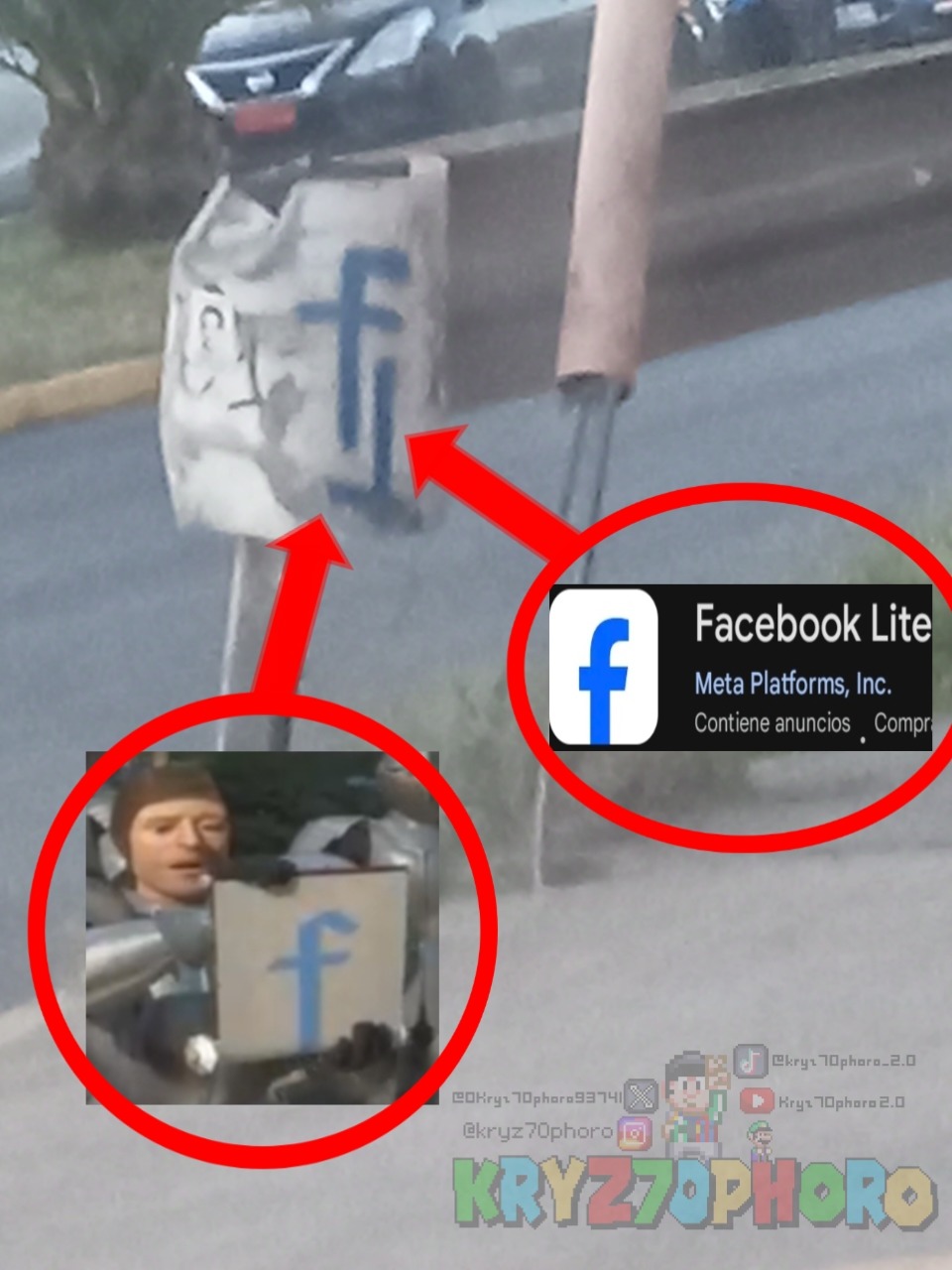 Lo que me encontré en la calle - meme