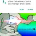Calculator the manager