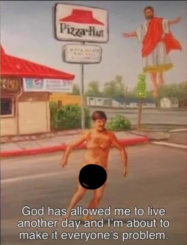 Le pizza hut - meme