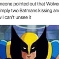 Kissing Batmen