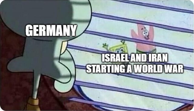 Germany wants to join the chat - meme