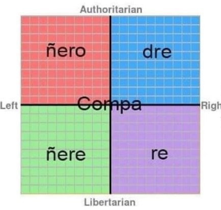 Elige tu forma de decir compañero - meme