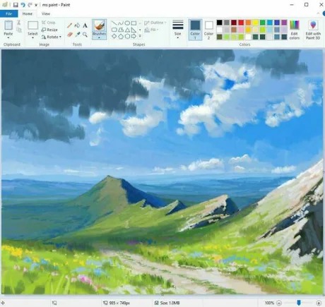 Paint art - meme