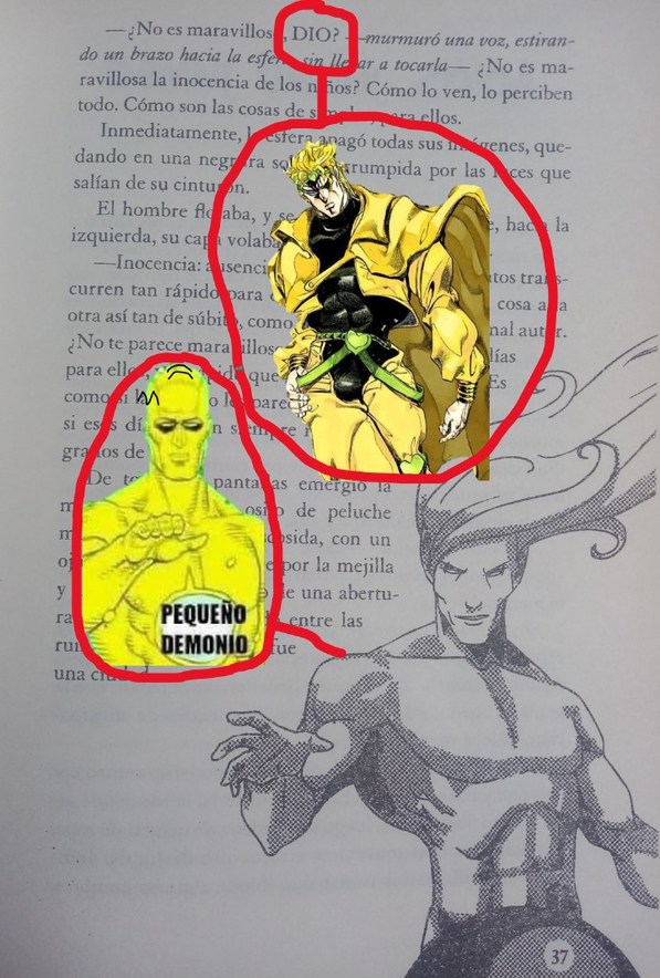 Estaba leyendo "Luna de Pluton" y no pude evitar hacer esto - meme