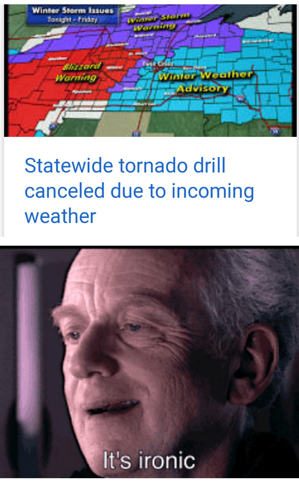 Happy National Tornado Day - meme