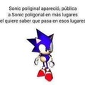 Sonic poligonal