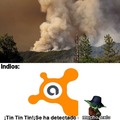 Cuando hay incendio forestal