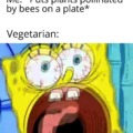 Vegetarians be like