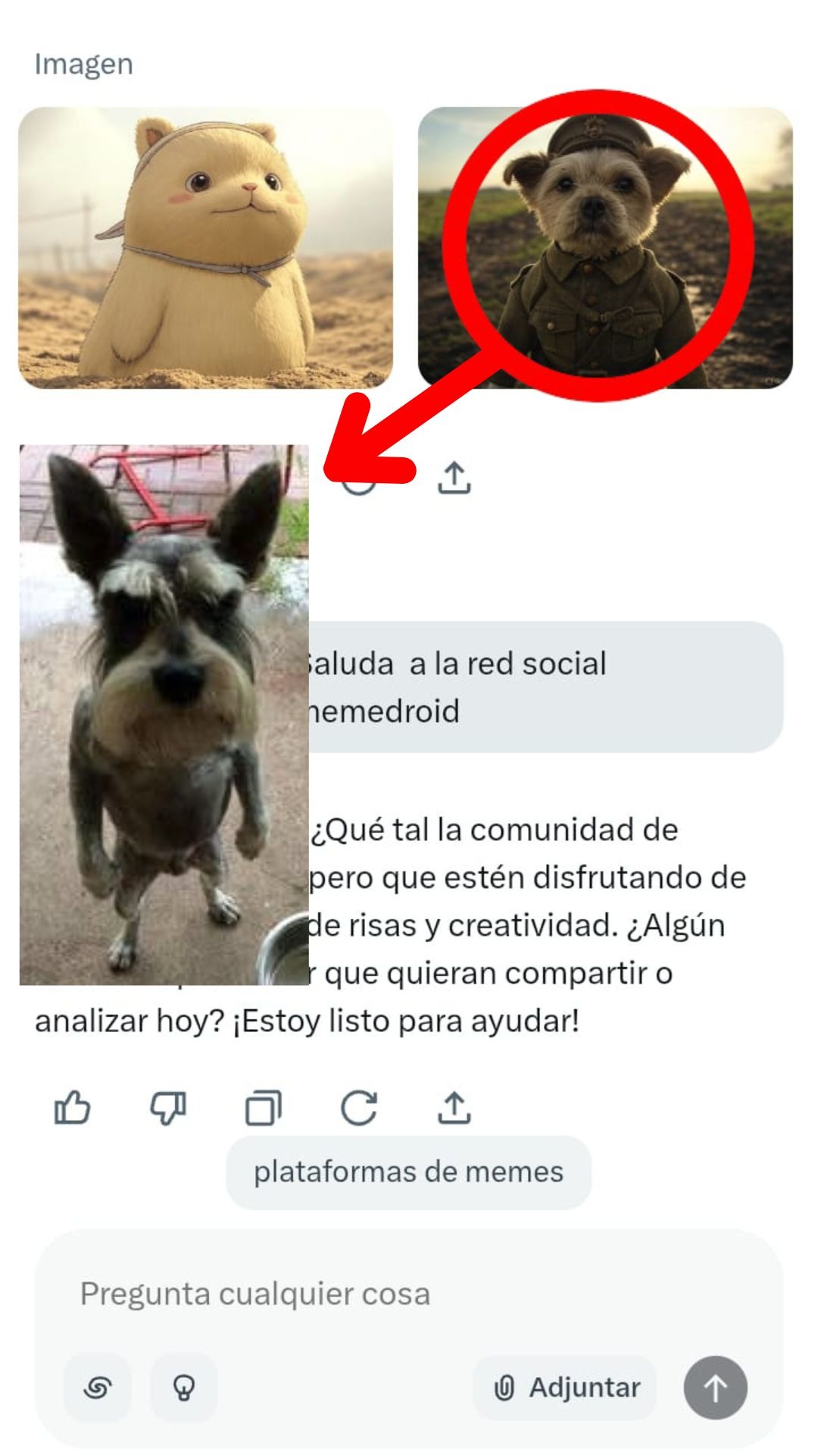 Es el perro enfadao - meme