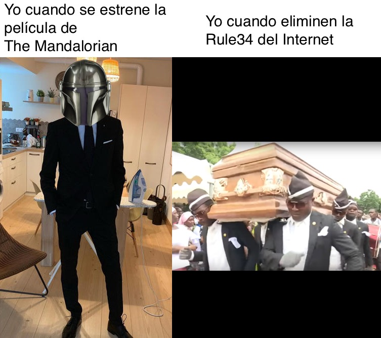 Cuando se estrene la película de The Mandalorian: Fino señores - meme