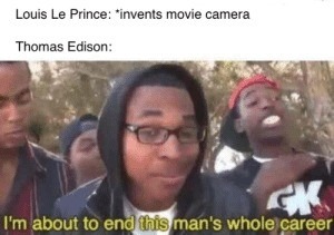 Edison sucks - meme
