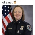 Tennessee Cop is not afraid of nuts