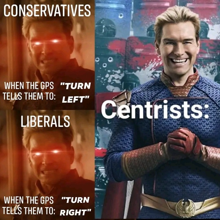 Centrism is the way - meme