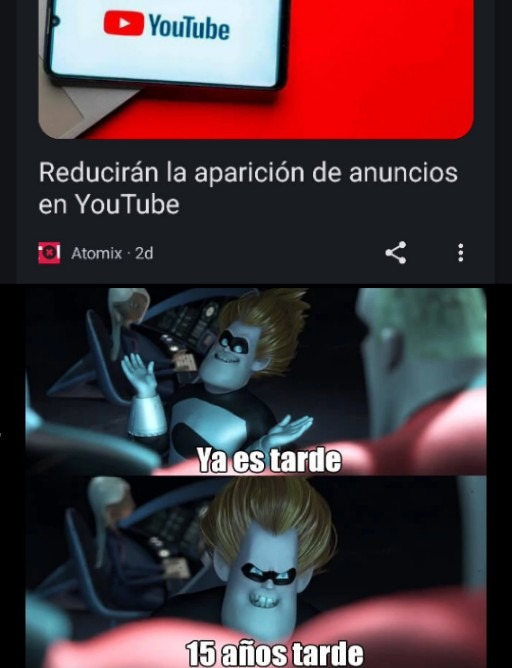 El daño ya está hecho - meme