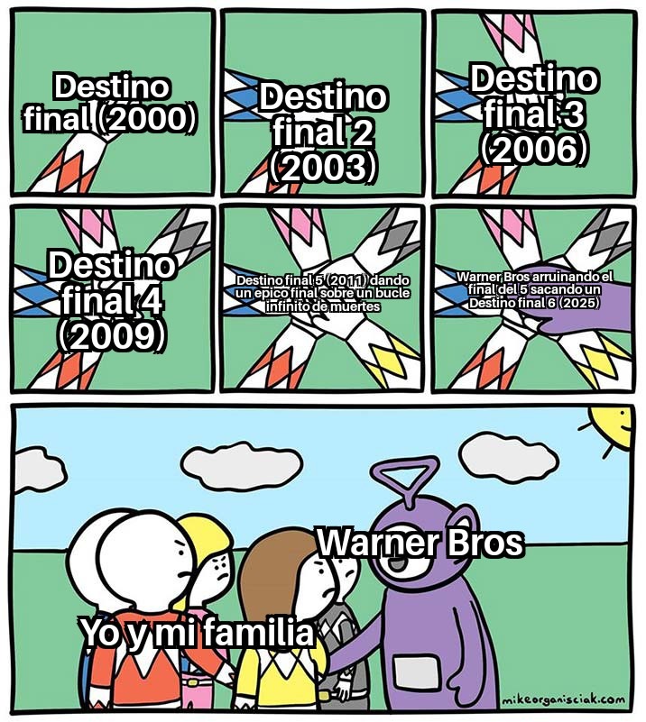 Warner tenía que cagar el canon - meme