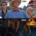Jurassic park universe in one take