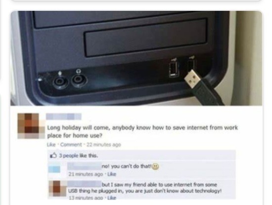 A dumbass at work people - meme