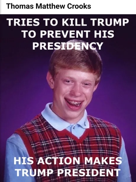 Thomas Matthew Crooks from hell - meme