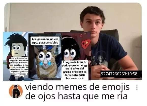 Tenía razón, no era apto para sensibles - meme