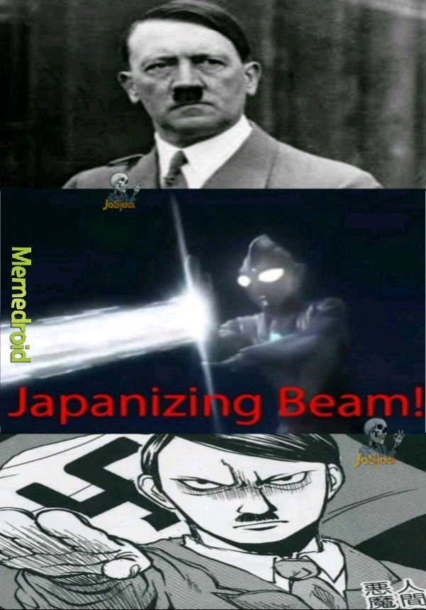 Japonizando o Fuhrer - meme