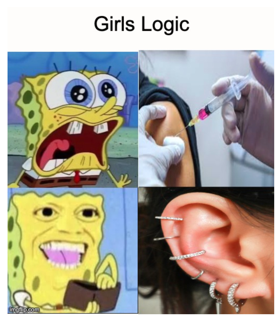 girls logic - meme