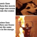 Manga > anime. Dub > sub