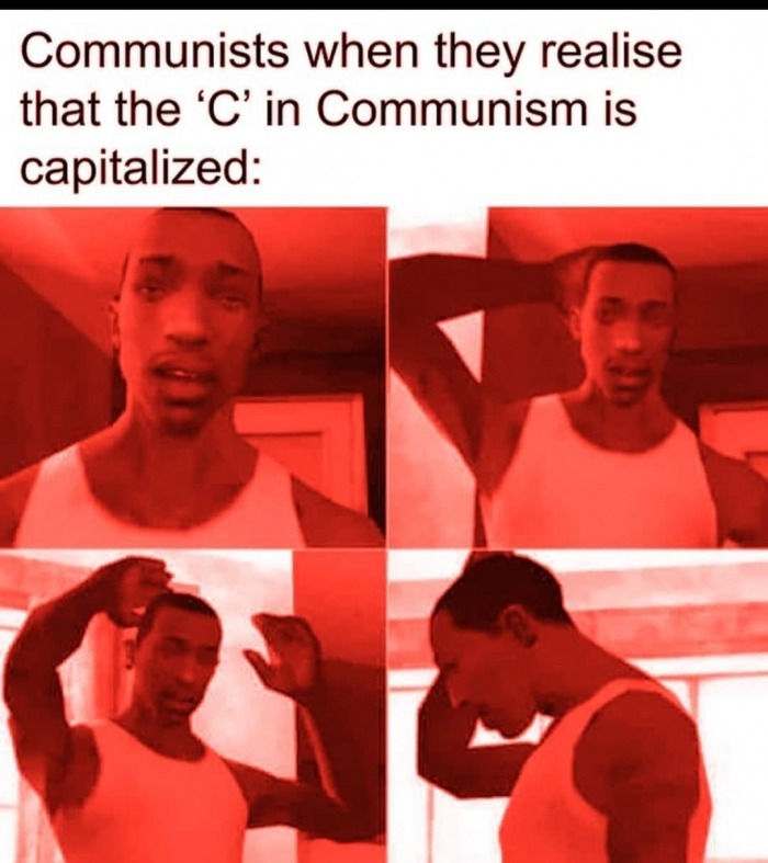 dongs in a communist - meme