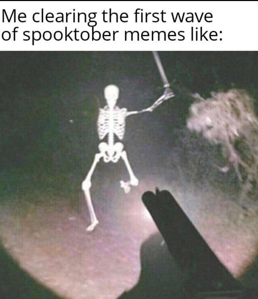 spooktober is here - meme
