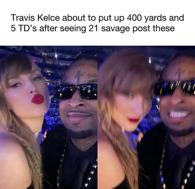 Travis Kelce super bowl meme