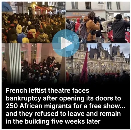 French theatre bankruptcy meme news