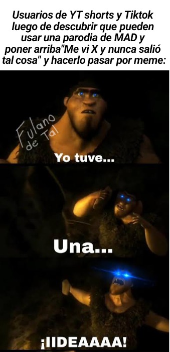 Los niños en la época de MAD no entendían ni un car4j0 lo que pasaba ni los chistes pero ahora mágicamente siempre fue "GUD" - meme