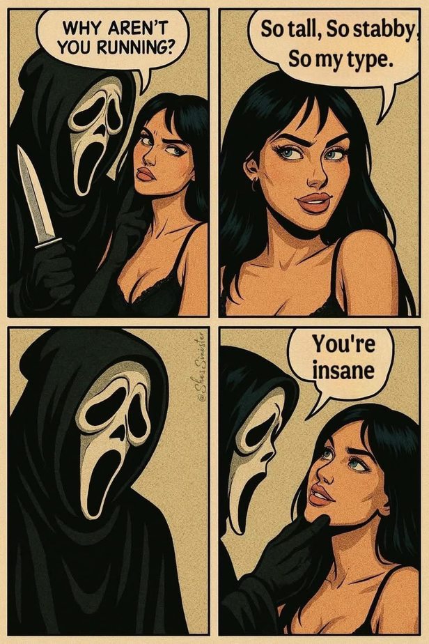 goth girl - meme