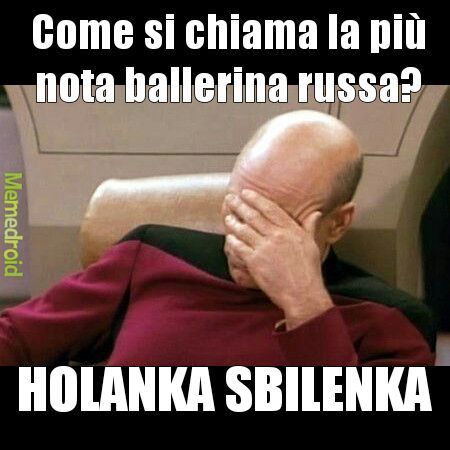 ballerina russa - meme