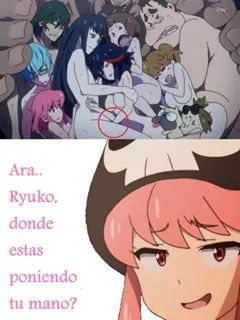 Ryuko pervertida 7u7 - meme