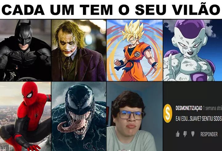 Pior vilão - meme