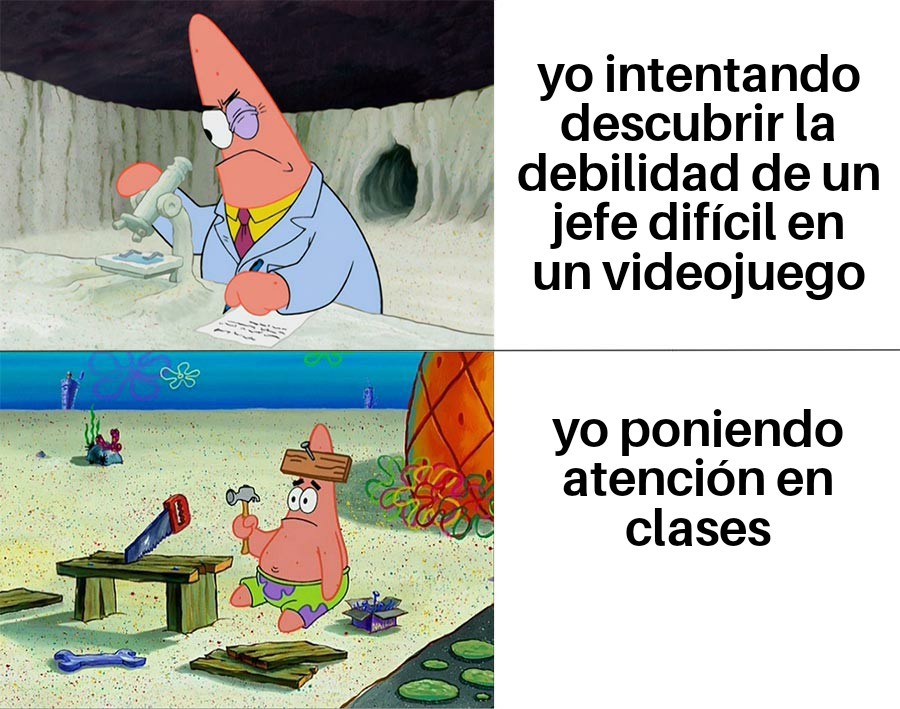 Decir A es de morros mecos - meme