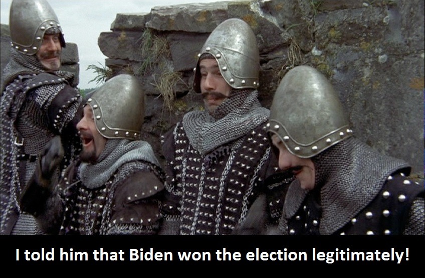 Biden Won... Sort Of - meme