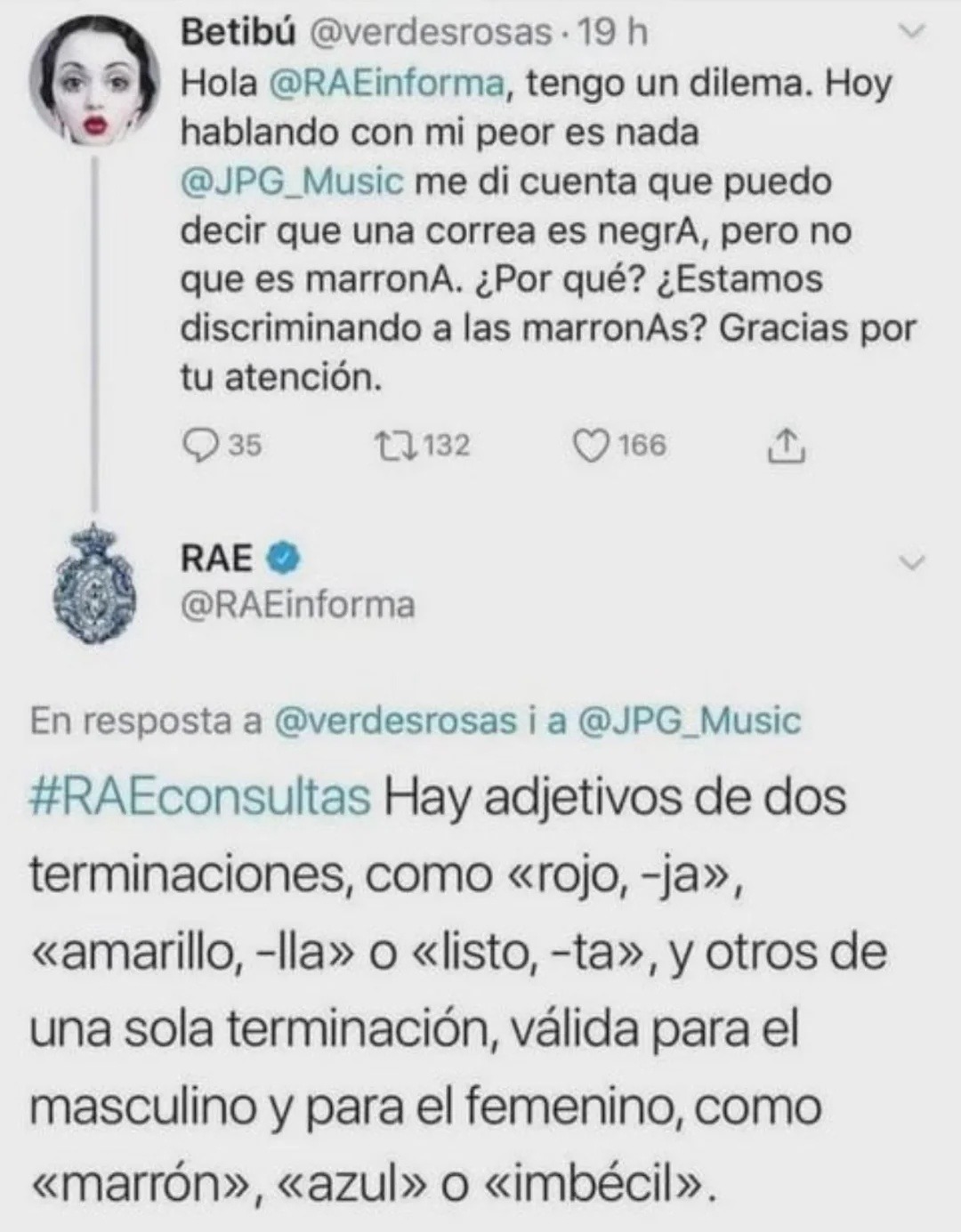 Puedo decir marrona o la RAE ya me cancela? - meme