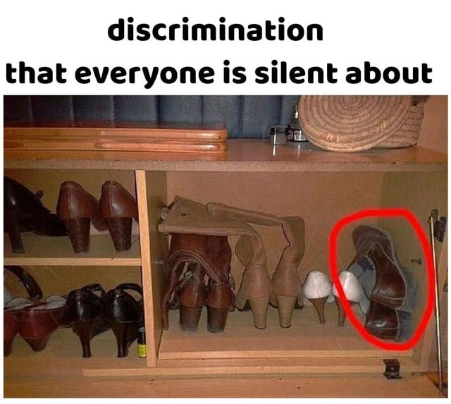 Big discrimination - meme