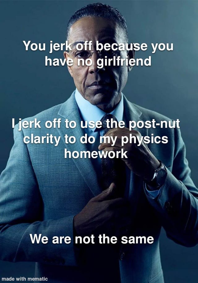 Post nut clarity - meme