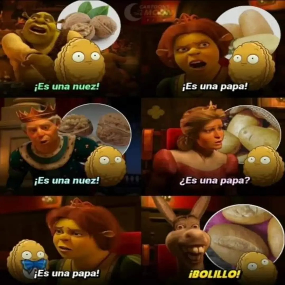 1 Nuez, 2 papa, 3 bolillo. Decidan en los comentarios  :dad: - meme