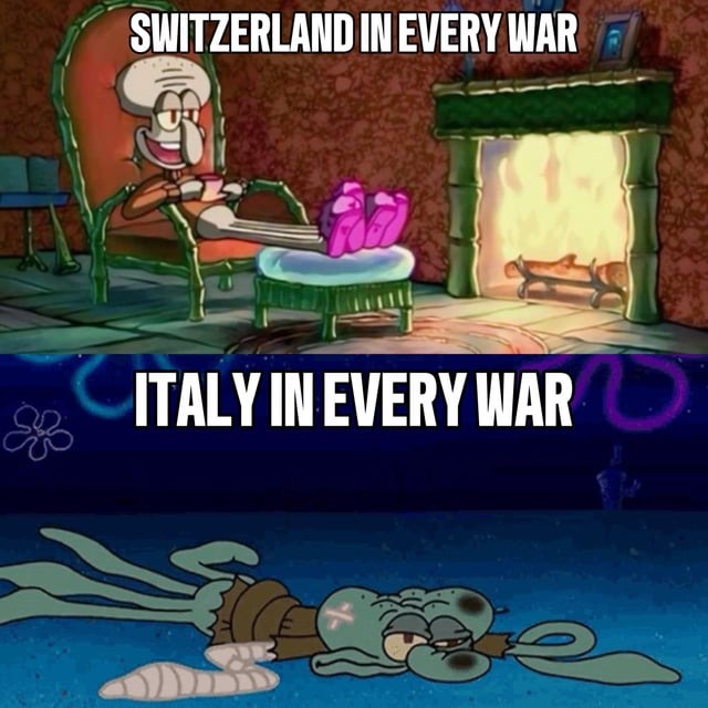 Italy in every war - meme
