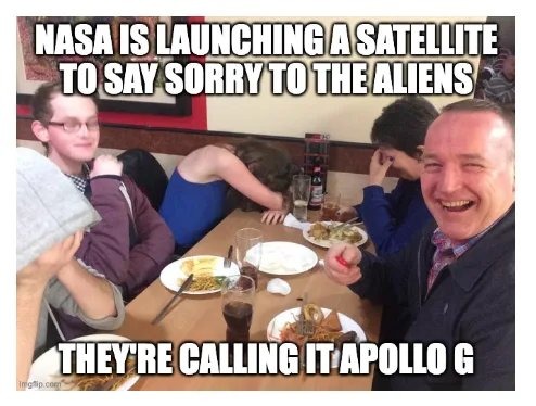 Don't colonize space cuz colonialism is oppression - meme